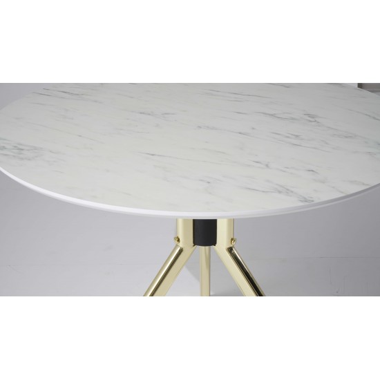 full moon gold table