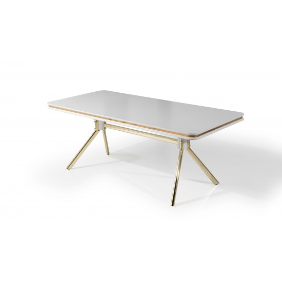 melody gold table