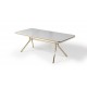 melody gold table